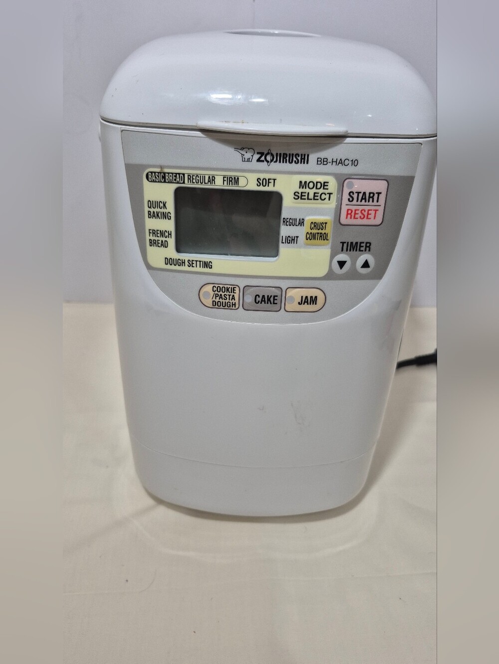 Zojirushi BB-HAC10 Home Bakery Mini Breadmaker 1lb Bread Machine Works Perfect